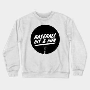 Baseball Hit & Run Crewneck Sweatshirt